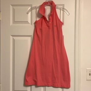 Lacoste Pink collared dress